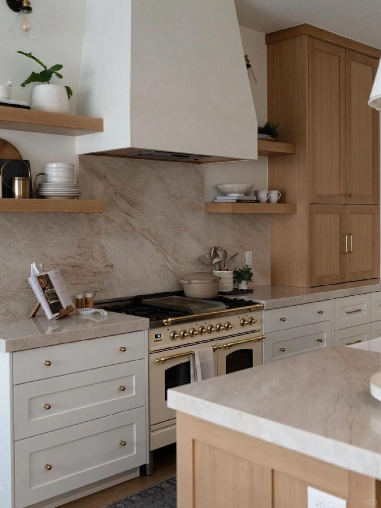 White + Wooden Kitchen 4